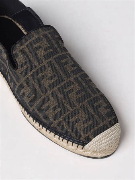 fendi espadrilles men's|fendi slides men's sale.